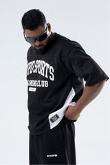 Black/White Training Club Mesh Oversized Jersey