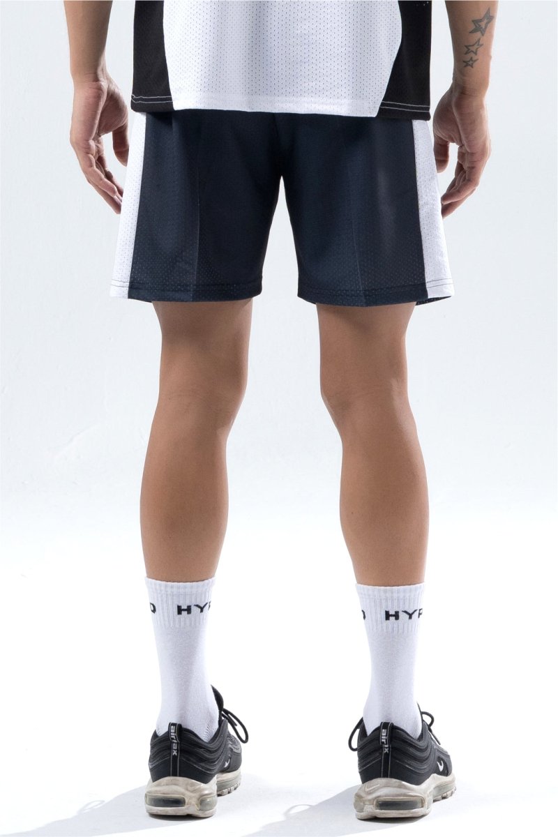 Black/White Training Club Mesh Shorts