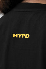 Black/Yellow Athletic Division Oversized T-Shirt Women
