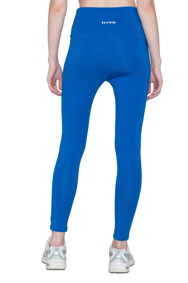 Blue Aura Leggings - HYPD Sports