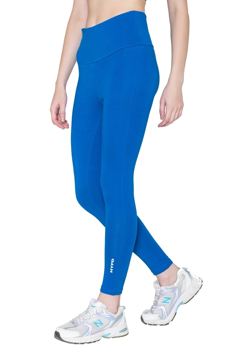 Blue Aura Leggings - HYPD Sports
