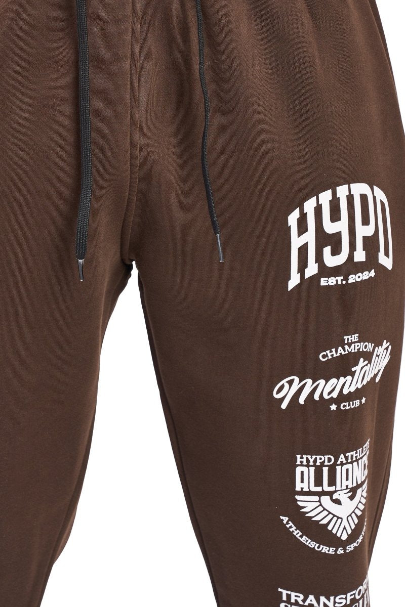 Brown Alliance Joggers - HYPD Sports