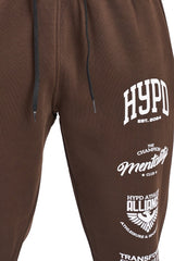 Brown Alliance Joggers - HYPD Sports