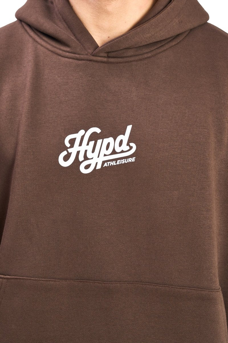 Brown Alliance Oversized Hoodie - HYPD Sports