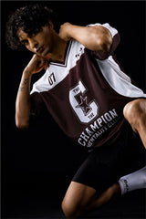 Brown Champion Mentality Oversized Training Jersey