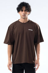 Brown Essential Oversized T-Shirt
