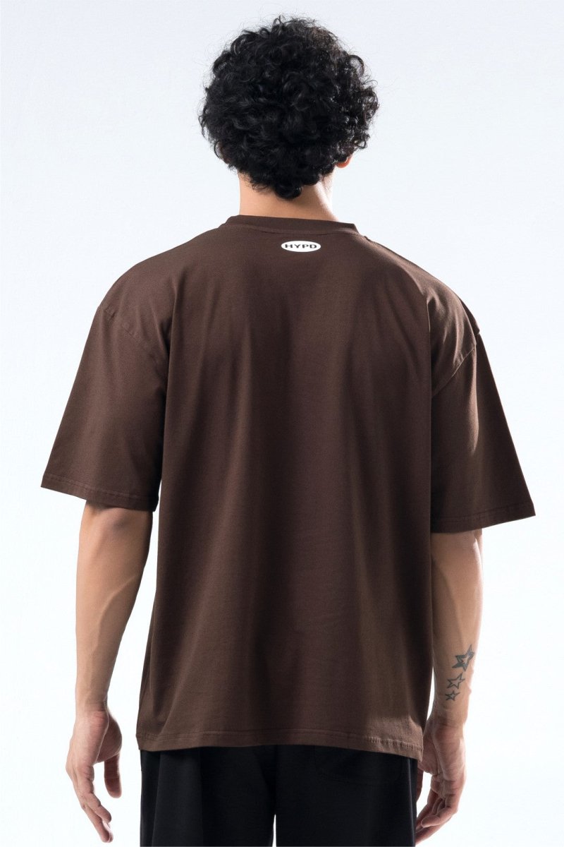 Brown Essential Oversized T-Shirt