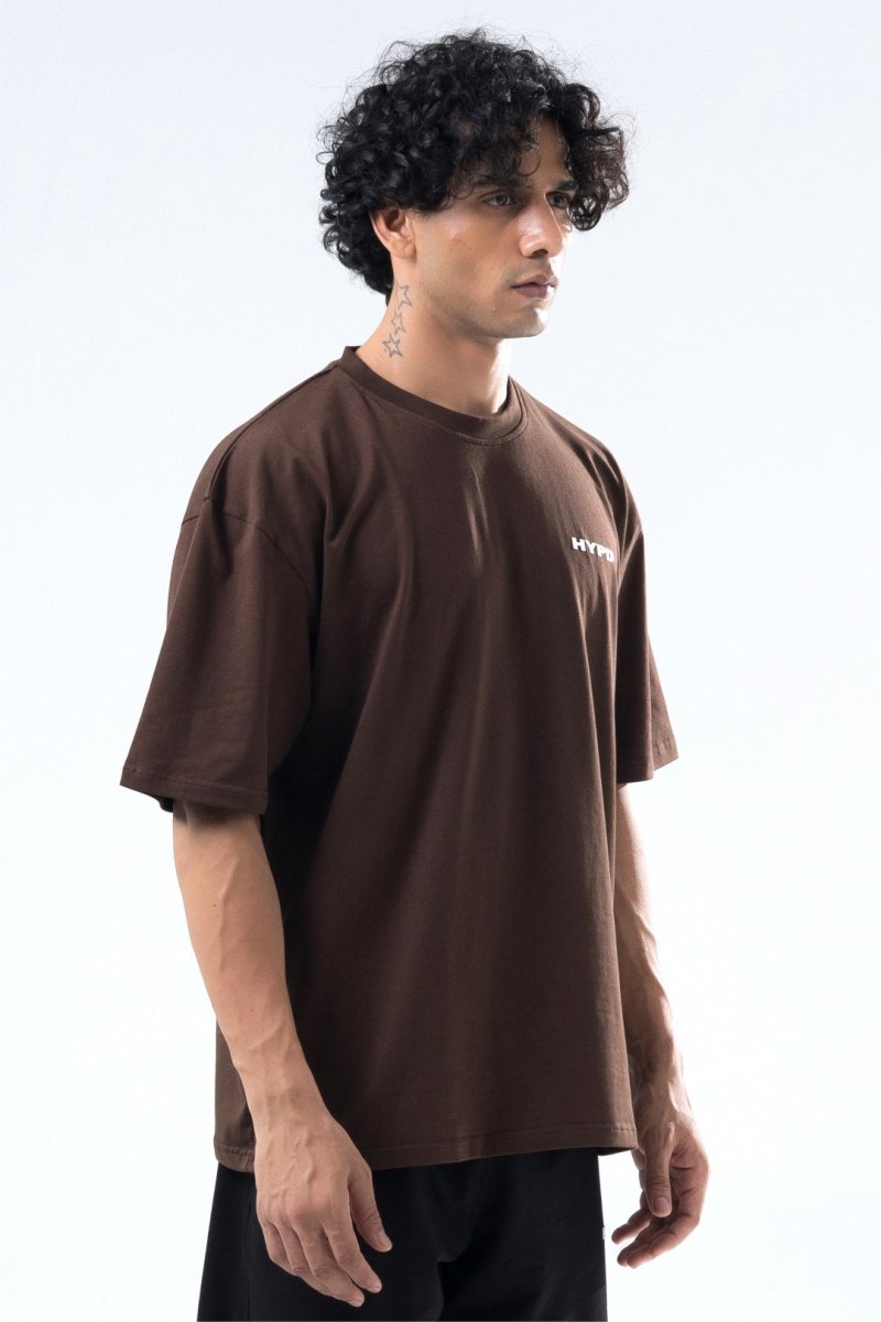Brown Essential Oversized T-Shirt