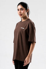 Brown Essential Oversized T-Shirt Women