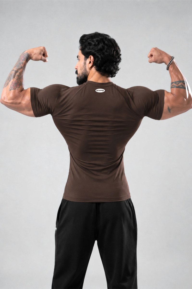 Brown Stealth Compression T-Shirt