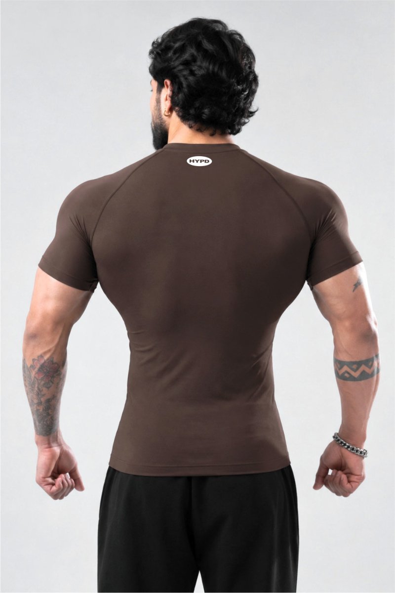 Brown Stealth Compression T-Shirt