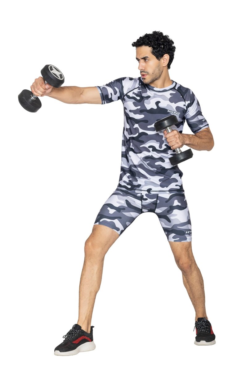 Camo Armory Compression Shorts - HYPD Sports