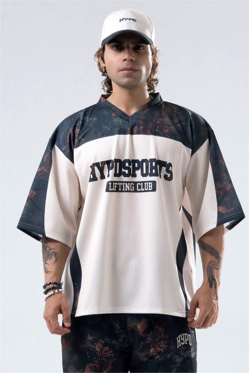 Camo Lifting Club Oversized Training Jersey