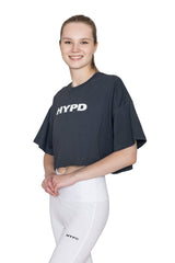 Dark Grey Aura Crop Top - HYPD Sports