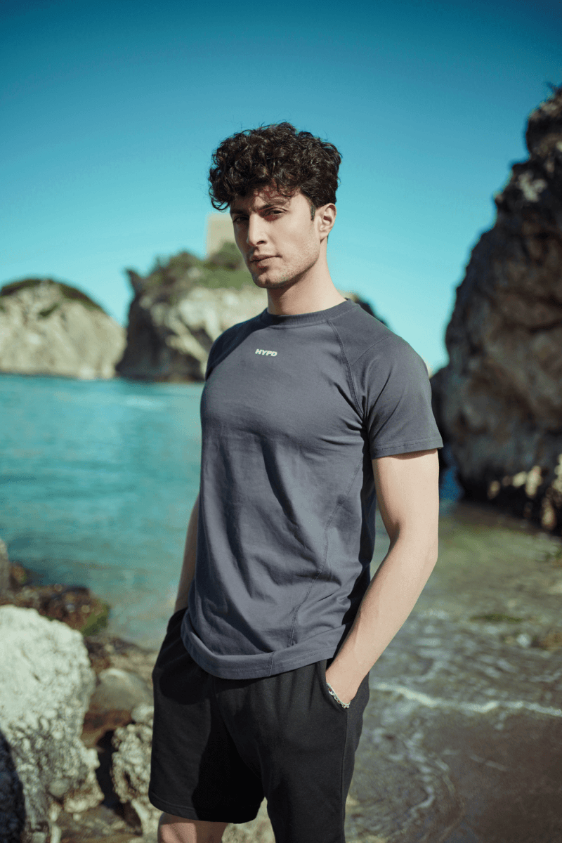 Dark Grey Stealth T-Shirt - HYPD Sports
