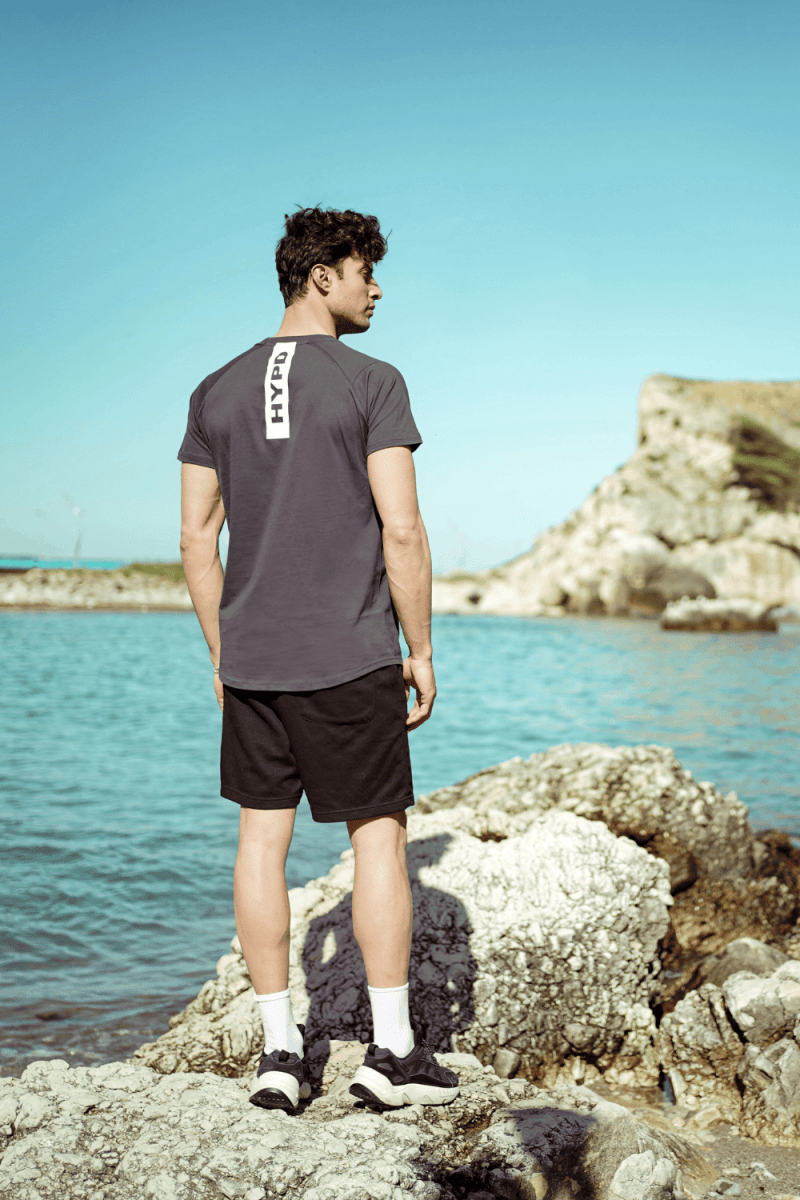 Dark Grey Stealth T-Shirt - HYPD Sports