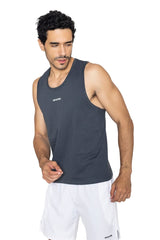 Dark Grey Stealth Tank Top - HYPD Sports