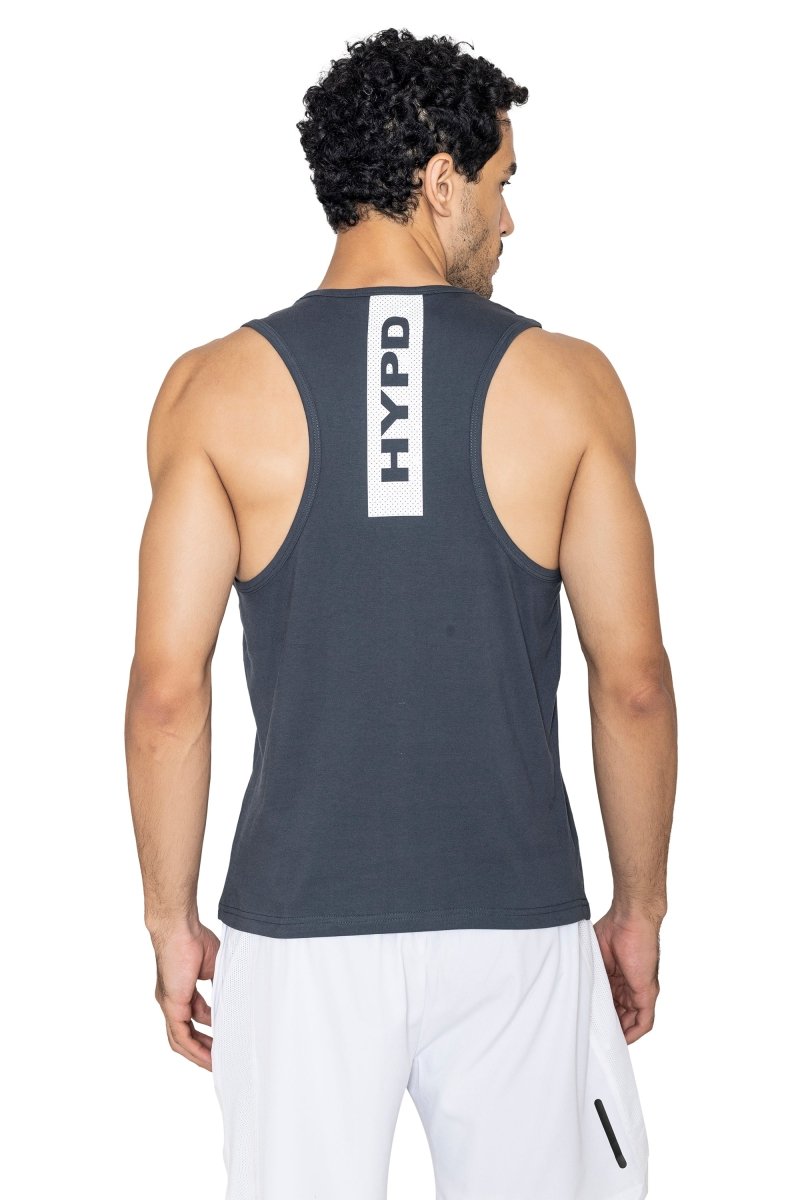 Dark Grey Stealth Tank Top - HYPD Sports