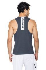 Dark Grey Stealth Tank Top - HYPD Sports