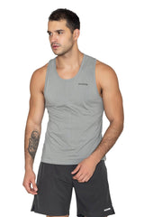 Dusty Grey Apex Tank Top - HYPD Sports