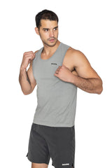 Dusty Grey Apex Tank Top - HYPD Sports