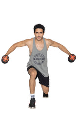 Dusty Grey Infinity Stringer - HYPD Sports