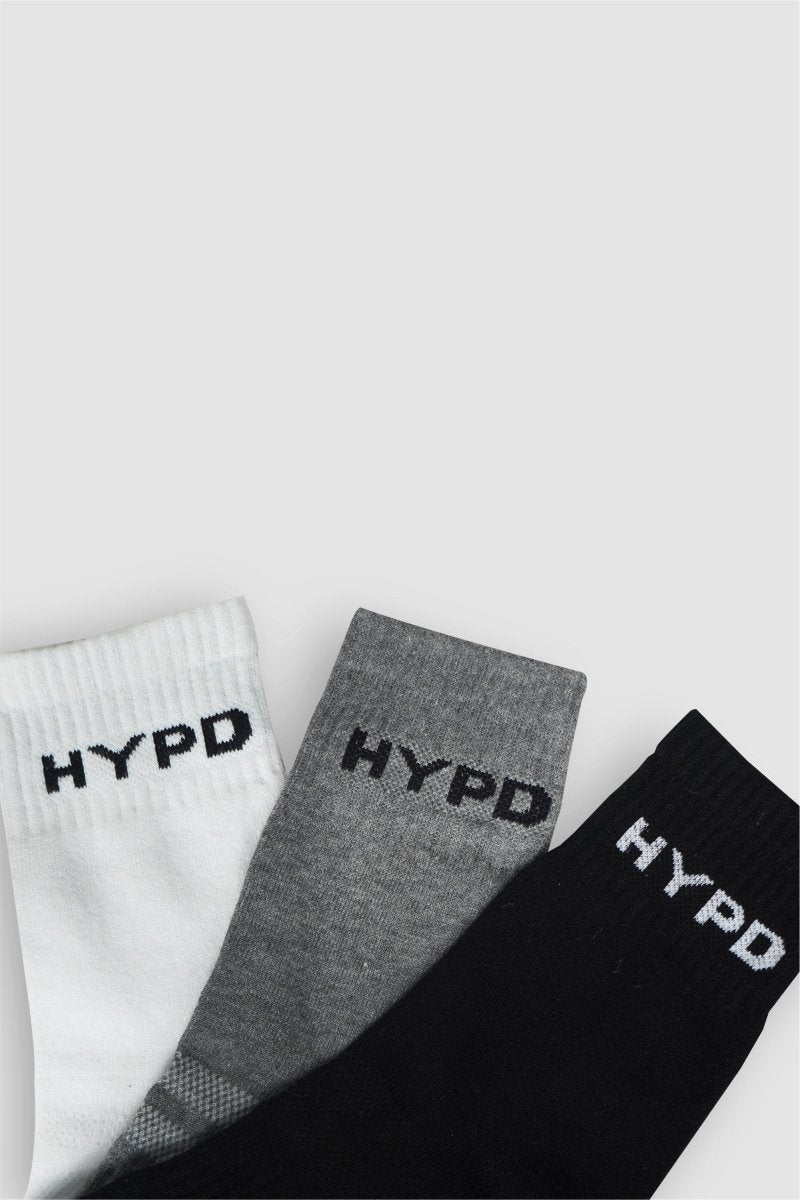 Essential Socks (pack of 3) - HYPD Sports