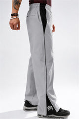 Grey Aero Nylon Parachute Pants