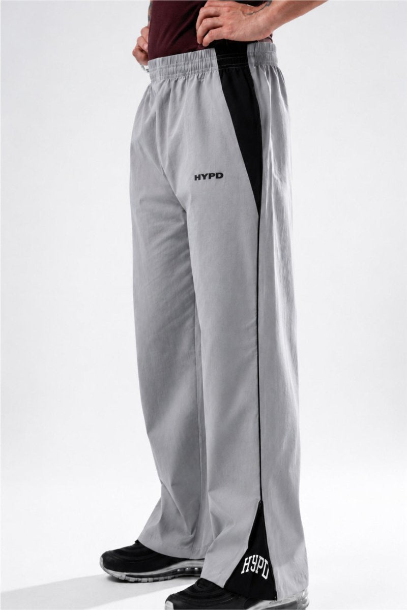 Grey Aero Nylon Parachute Pants