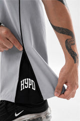 Grey Aero Nylon Parachute Pants
