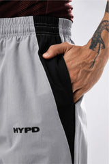 Grey Aero Nylon Parachute Pants