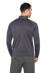 Grey Core 1/4 Zip Upper - HYPD Sports