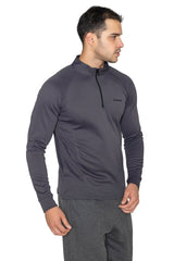 Grey Core 1/4 Zip Upper - HYPD Sports