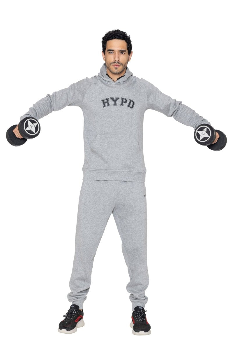 Grey Prime Hoodie - HYPD Sports