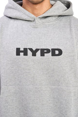 Grey Puff Oversized Hoodie - HYPD Sports