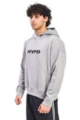 Grey Puff Oversized Hoodie - HYPD Sports