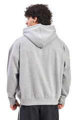 Grey Puff Oversized Hoodie - HYPD Sports