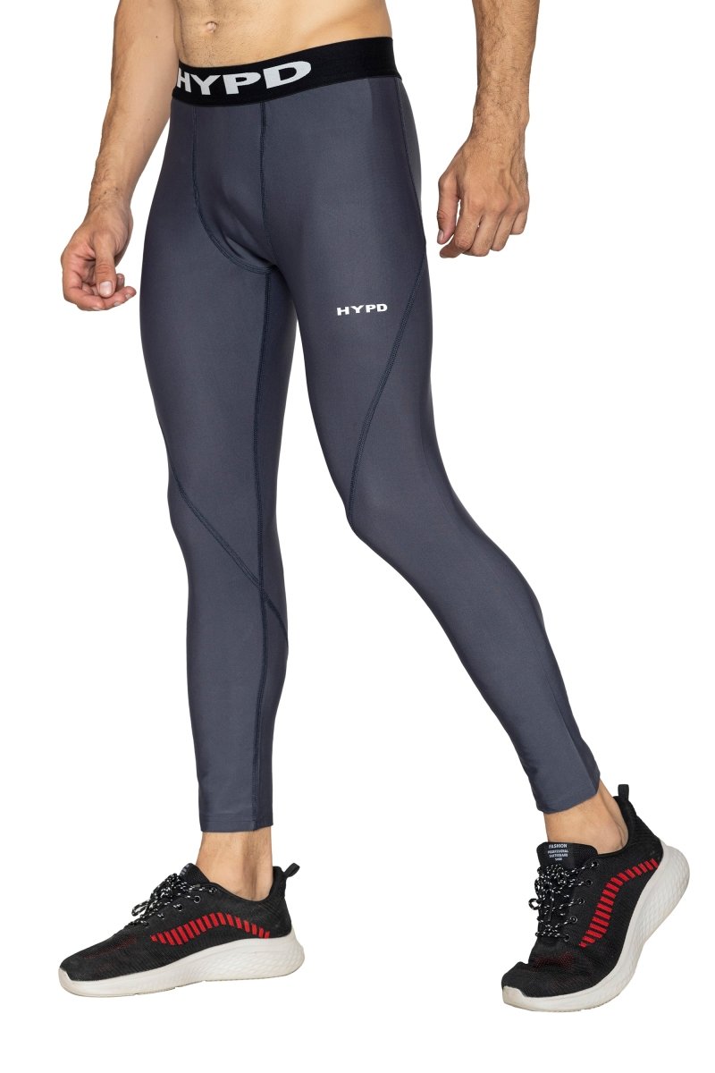 Grey Stealth Compression Lower - HYPD Sports