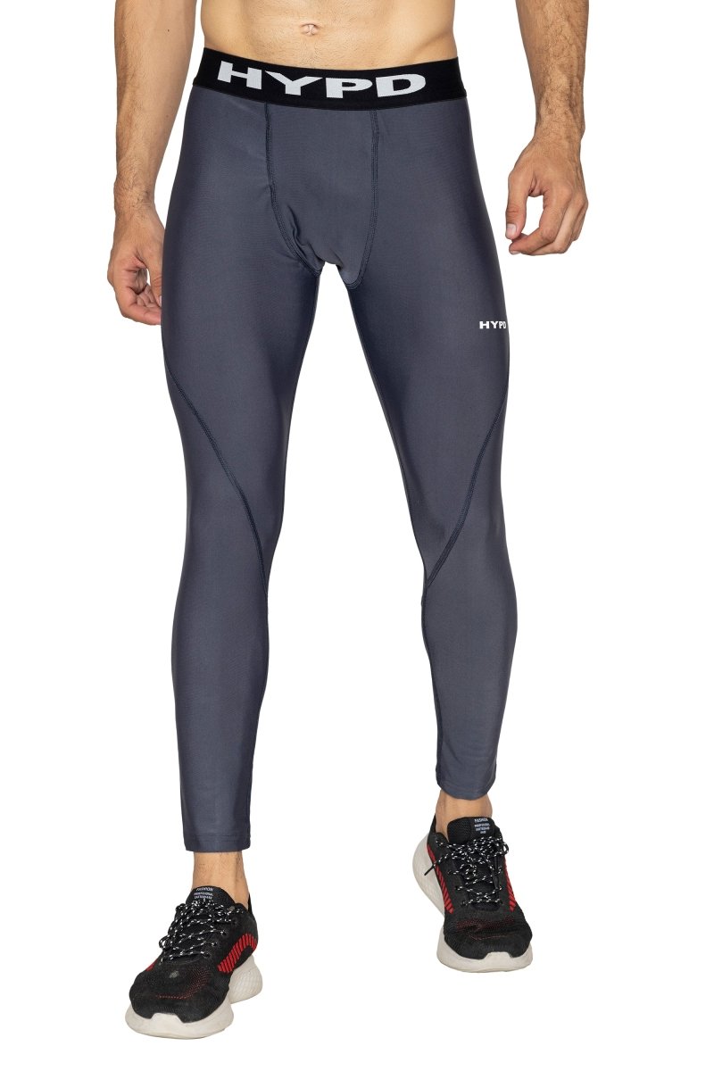 Grey Stealth Compression Lower - HYPD Sports