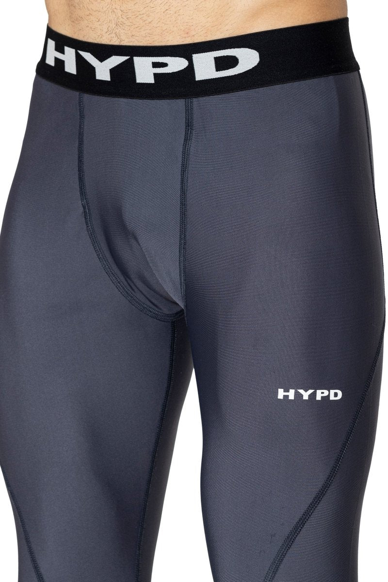 Grey Stealth Compression Lower - HYPD Sports