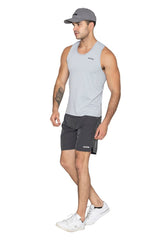 Light Grey Apex Tank Top - HYPD Sports