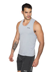 Light Grey Apex Tank Top - HYPD Sports