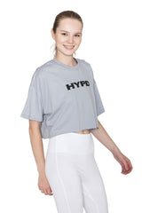 Light Grey Aura Crop Top - HYPD Sports