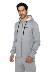 Light Grey Encore Zip Hoodie - HYPD Sports