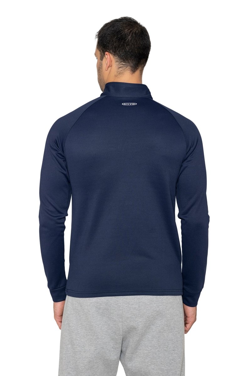 Navy Core 1/4 Zip Upper - HYPD Sports