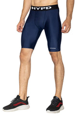 Navy Dynamic Compression Shorts
