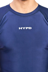 Navy Stealth Compression T-Shirt - HYPD Sports