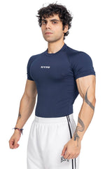Navy Stealth Compression T-Shirt