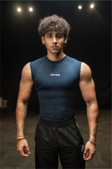 Navy Stealth Compression Tanktop