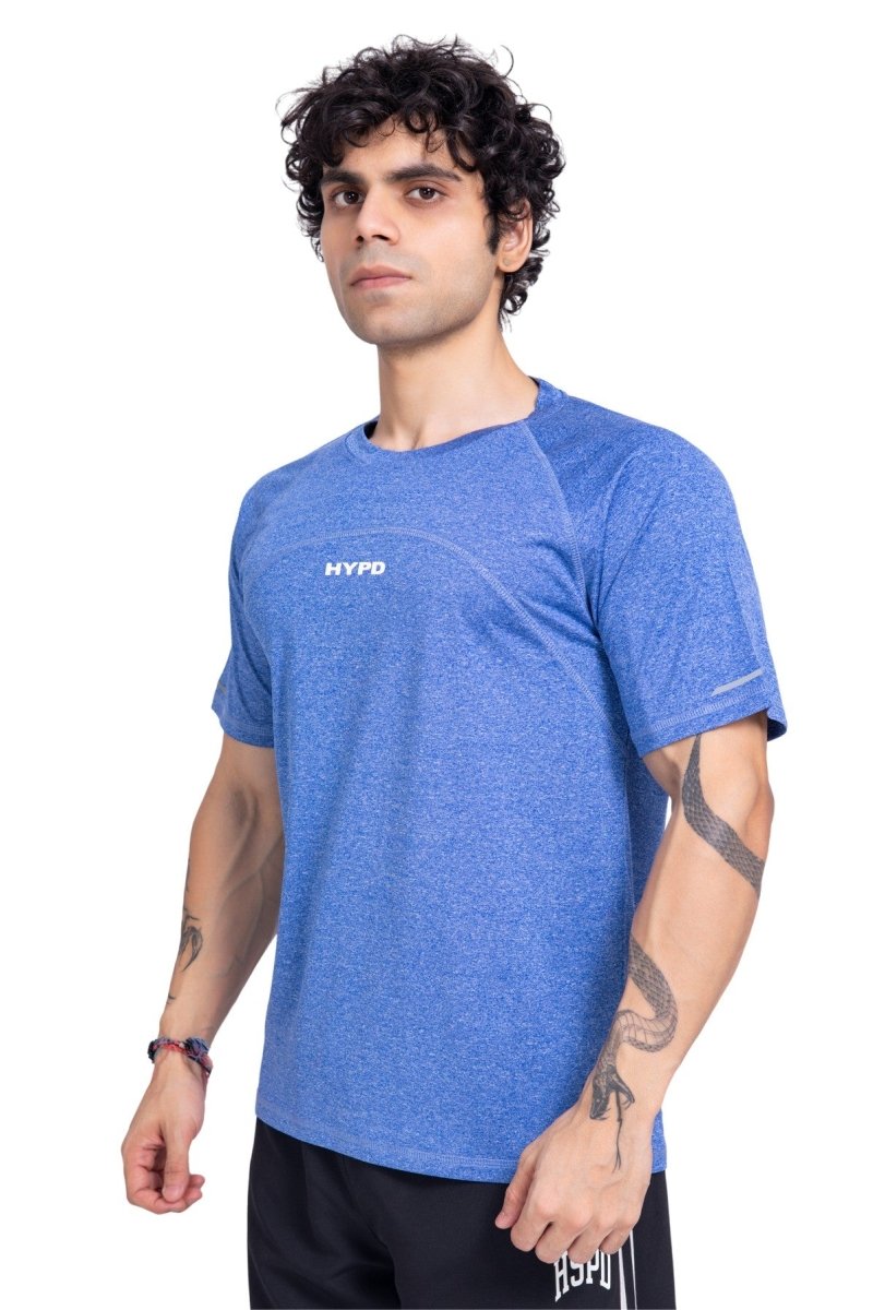 Ocean Blue Pulse Performance T-shirt